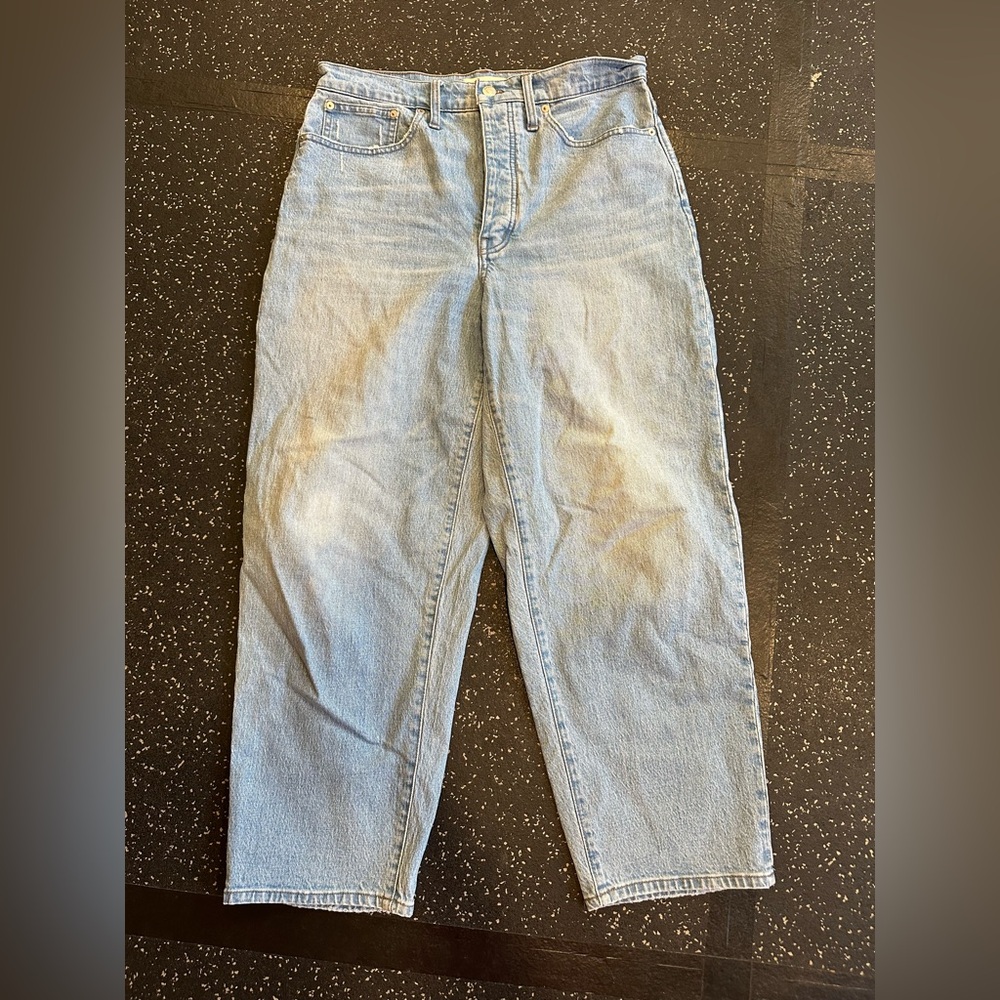 Madewell balloon jeans size 29